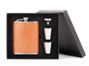 Set Petaca + Vasitos "OXFORD"