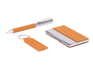 Set toraja: bolígrafo, llavero y porta tarjetas - vista 2