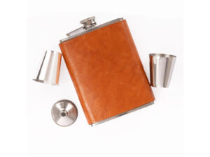 Set Petaca + Vasitos "OXFORD"