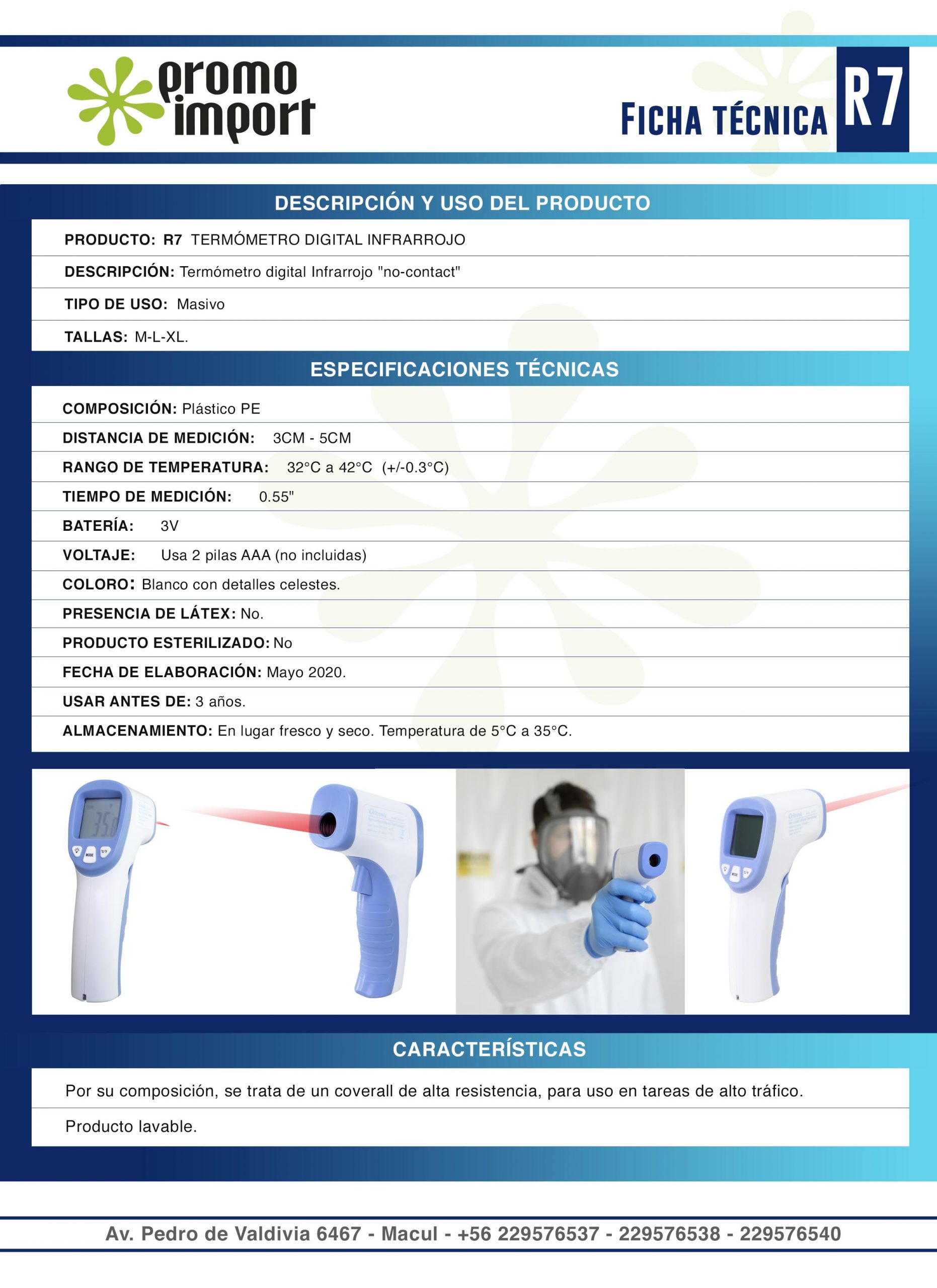 Termómetro digital infrarrojo Termómetro digital infrarrojo - Imagen 6