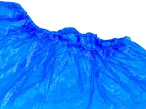 Set de 100 bolsas cubre-calzado de plástico pe