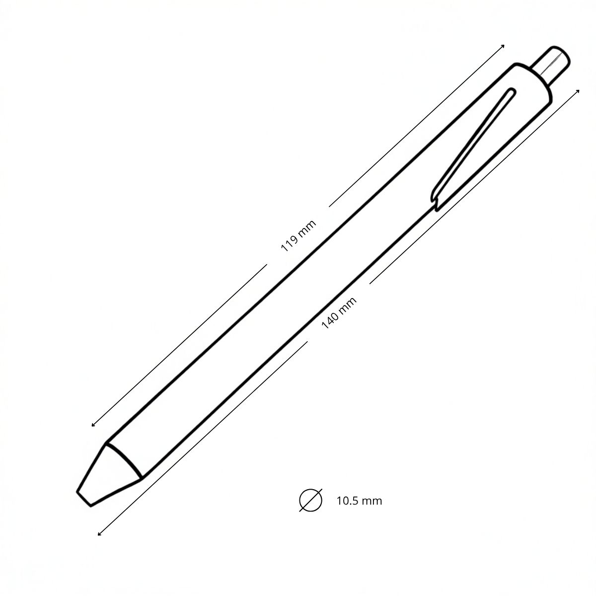 Bolígrafo Retráctil Cauca Bolígrafo Retráctil Cauca - Imagen 6