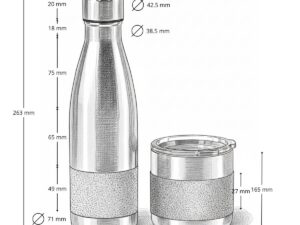 Set nara: botella y mug eco