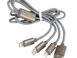 Connect multicargador metálico