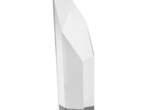 Trofeo Galvano Cristal Hexagon