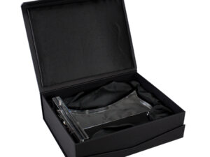 Trofeo Galvano Cristal Bauhaus