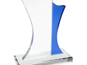 Trofeo Galvano Cristal Bauhaus