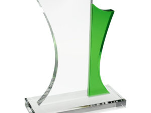 Trofeo Galvano Cristal Bauhaus