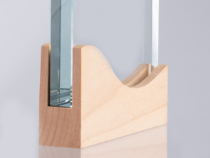 Trofeo Galvano de Madera y Cristal Curve Trofeo Galvano de Madera y Cristal Curve
