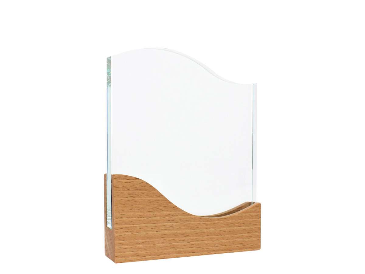 Trofeo Galvano De Madera Y Cristal Trofeo Galvano De Madera Y Cristal - Imagen 4