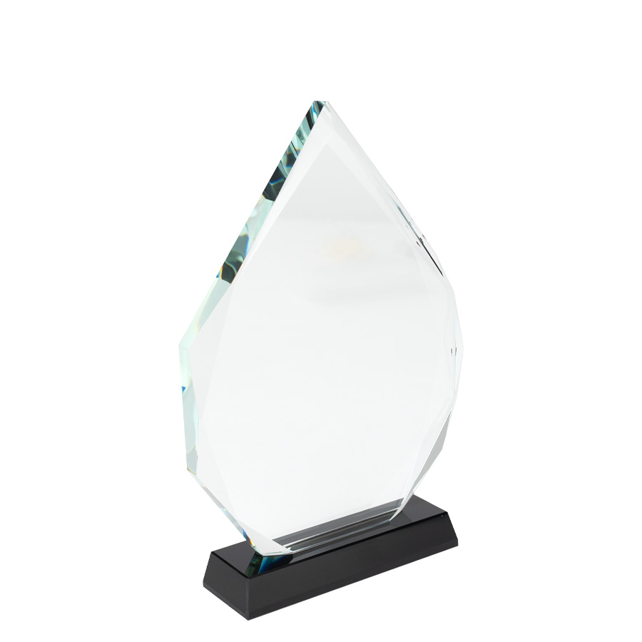 Trofeo Galvano De Cristal Gota Trofeo Galvano De Cristal Gota