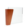 Trofeo galvano de madera y cristal Trofeo galvano de madera y cristal