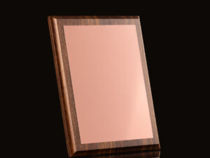 Placa Galvano Encobrizado Studio