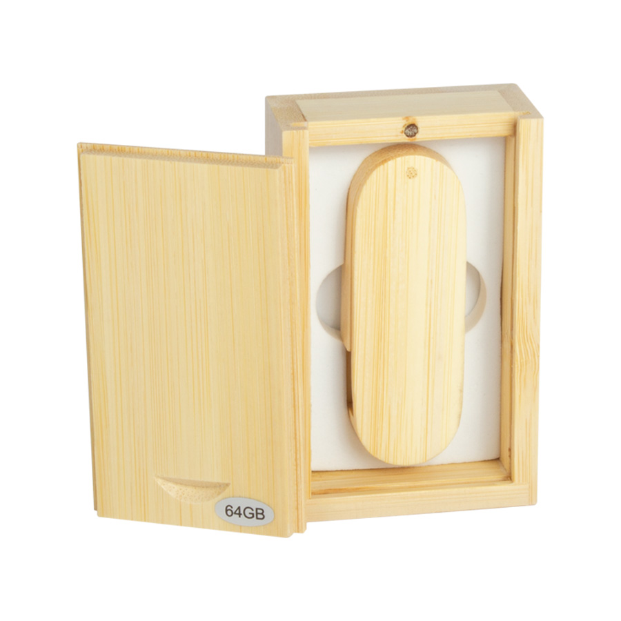 Pendrive 64gb de bamboo Pendrive 64gb de bamboo - vista 2