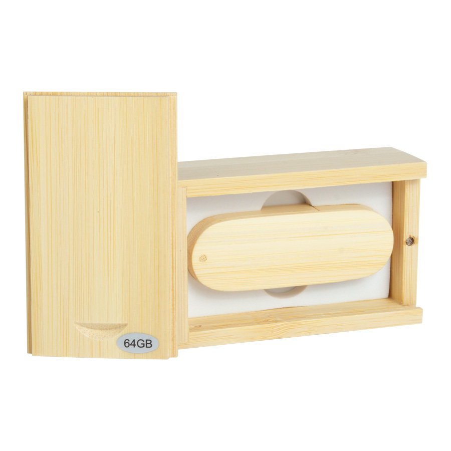 Pendrive 64gb de bamboo Pendrive 64gb de bamboo - vista 3