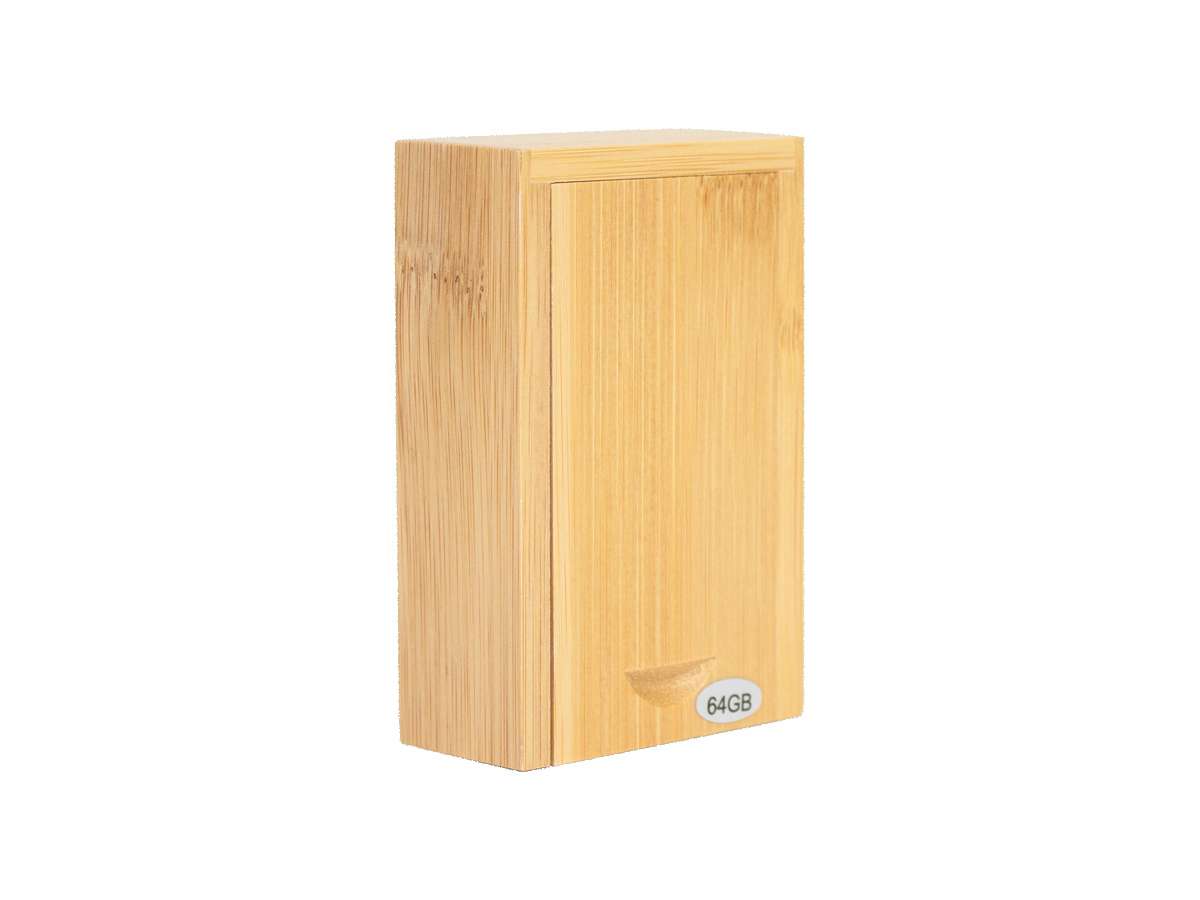 Usb Pendrive Giro 64gb De Bamboo Usb Pendrive Giro 64gb De Bamboo - Imagen 4