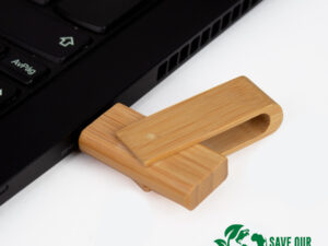Usb pendrive giro 64gb de bamboo