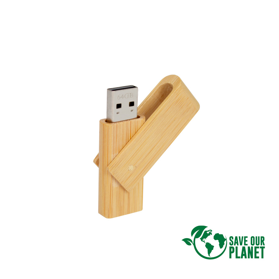 Pendrive giro 64gb de bamboo Pendrive giro 64gb de bamboo - vista 8
