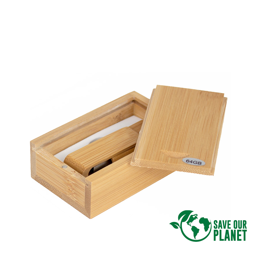 Pendrive giro 64gb de bamboo Pendrive giro 64gb de bamboo - vista 3