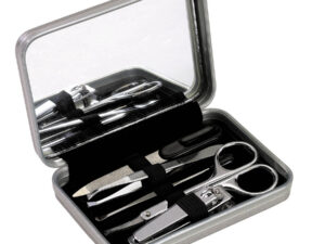 Set manicure metálico Set manicure metálico
