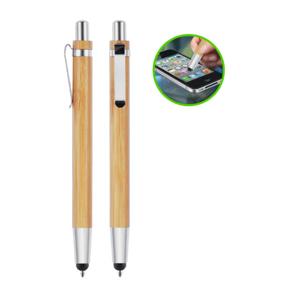 Bolígrafo touch bamboo Bolígrafo touch bamboo