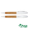 Bolígrafo bamboo metál Bolígrafo bamboo metál