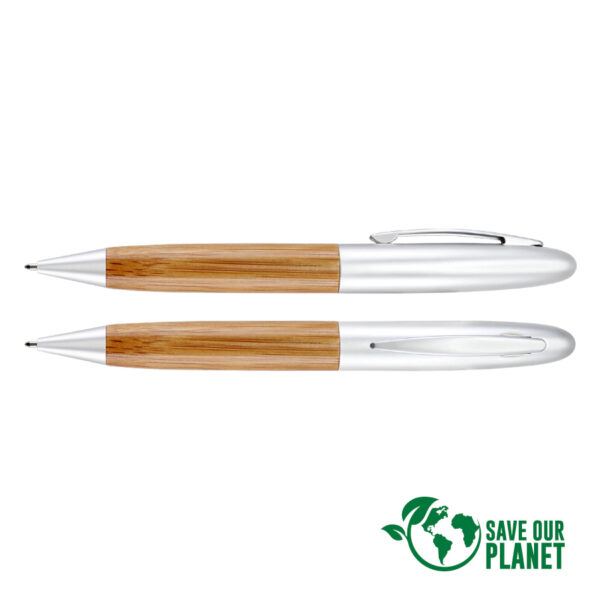 Bolígrafo bamboo metál