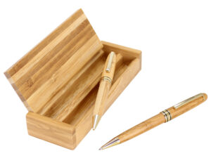 Set de escritura de bamboo