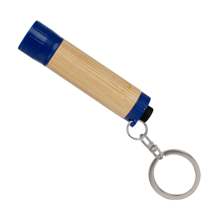 Llavero-linterna LED cuerpo bamboo Llavero-linterna LED cuerpo bamboo - vista 4