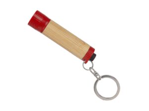 Llavero-Linterna LED cuerpo Bamboo
