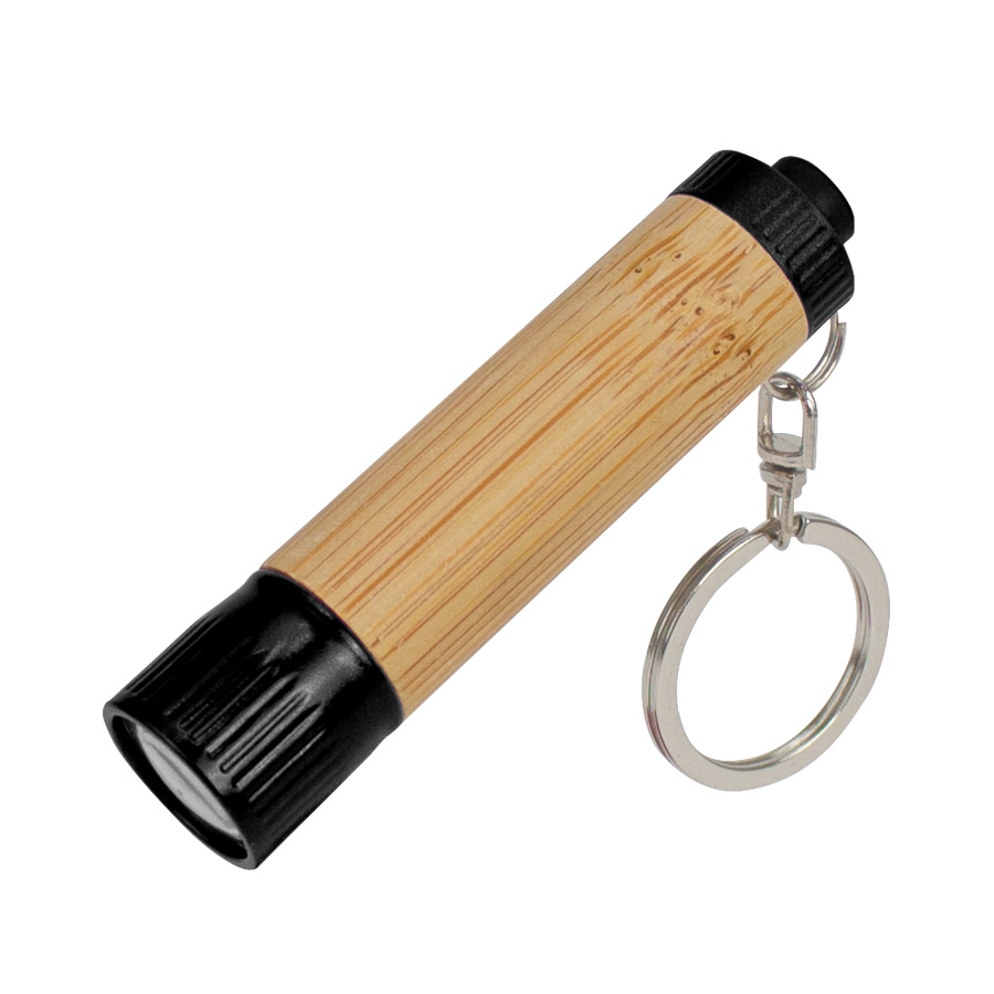 Llavero-linterna LED cuerpo bamboo Llavero-linterna LED cuerpo bamboo - vista 9