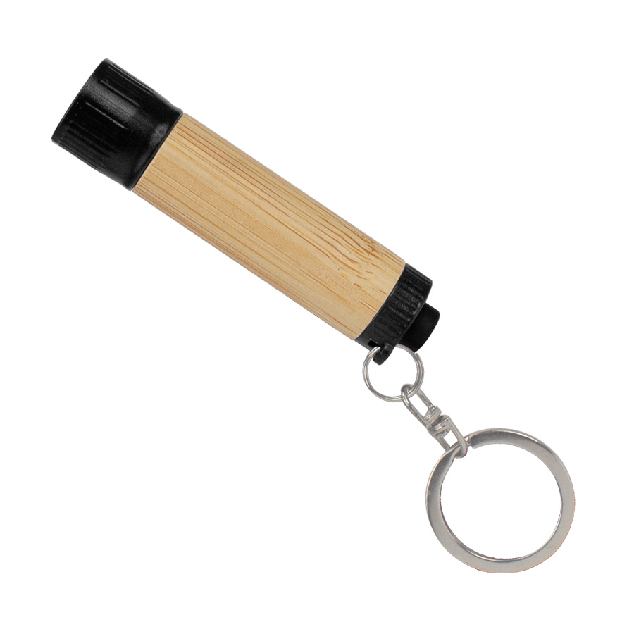 Llavero-linterna LED cuerpo bamboo Llavero-linterna LED cuerpo bamboo - vista 10