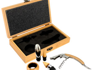 Set de vino bambu ecológico Set de vino bambu ecológico