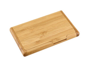 Tarjetero de bamboo