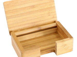 Tarjetero sobremesa de bamboo