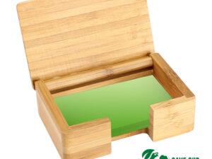 Tarjetero sobremesa de bamboo