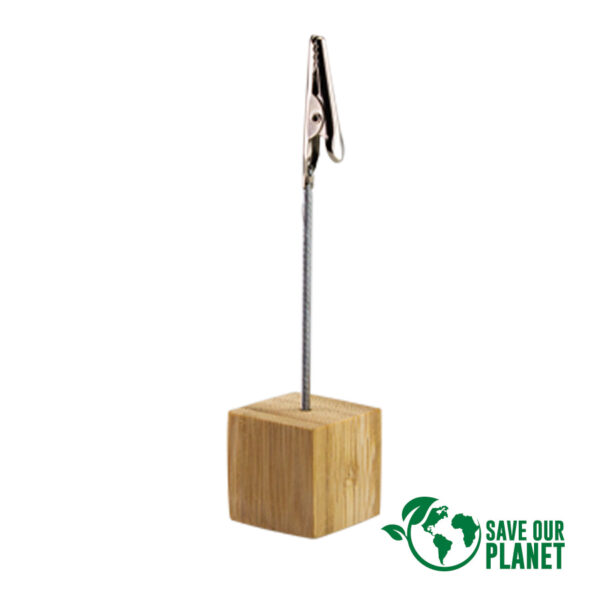 Memo clip bamboo