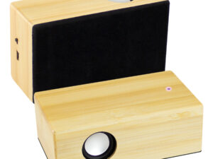 Parlante inducción de bamboo