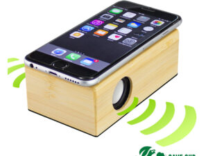 Parlante inducción de bamboo