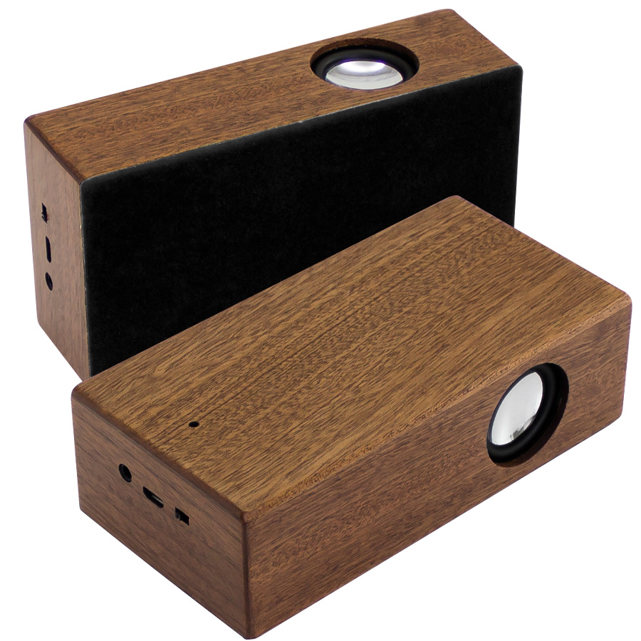 Parlante Grande Inducción Madera Nogal Parlante Grande Inducción Madera Nogal - Imagen 4