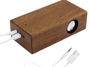 Parlante Grande Inducción Madera Nogal Parlante Grande Inducción Madera Nogal