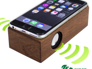 Parlante Grande Inducción Madera Nogal Parlante Grande Inducción Madera Nogal