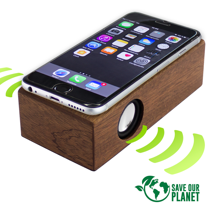 Parlante Grande Inducción Madera Nogal Parlante Grande Inducción Madera Nogal - Imagen 7