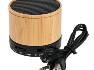 Parlante altavoz bluetooth de bamboo Parlante altavoz bluetooth de bamboo - vista 2