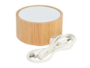 Parlante Altavoz Bluetooth De Bamboo Flow