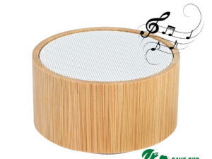 Parlante altavoz bluetooth de bamboo flow