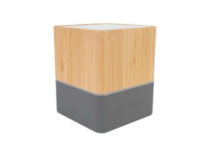 Parlante Altavoz Grande De Bamboo Great