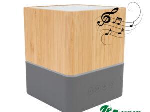 Parlante altavoz grande de bamboo great