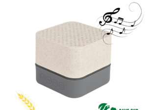 Parlante altavoz de caña de trigo