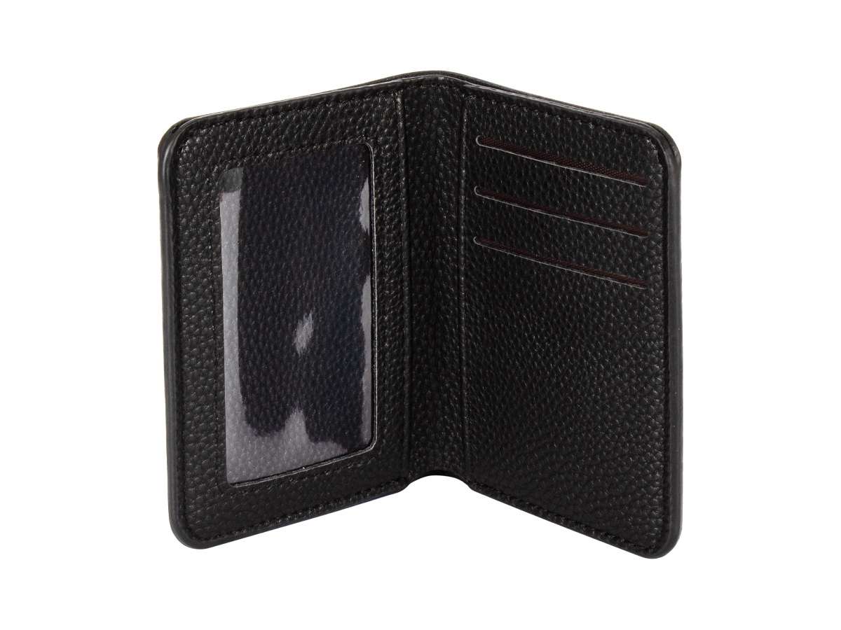 Billetera vertical de eco-cuero lam Billetera vertical de eco-cuero lam - Imagen 2